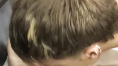 Two good looking amateur twinks are shagging in the bedroom