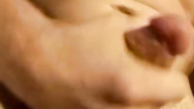 Amateur chap is jerking off in front of the camera