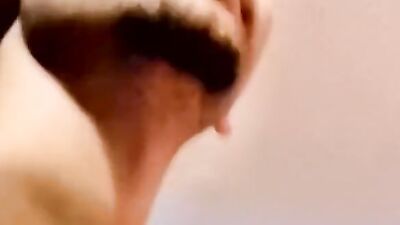 Amateur stud mounts throbbing cock for hardcore barebacking