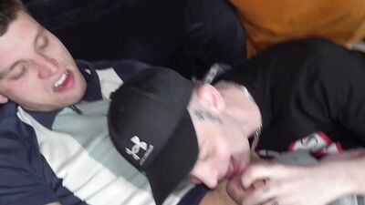 Scottish Chav takes on the biggest cock in England & gets bareback anal action