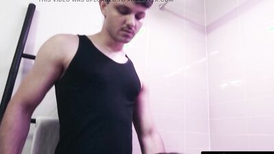 Enzo Muller & Dante Snoww get wet & wild with a bubble bath & a hard bareback fuck