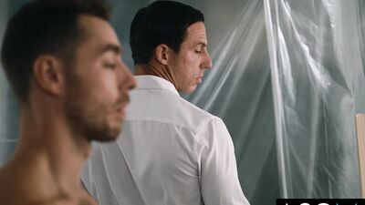 Reese Rideout dominates Carter Woods with rough BDSM action in Disruptive Films