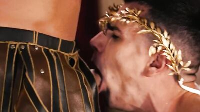 Dom King dominates & fucks with Caesar Mr. Deepvoice like a true emperador