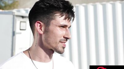 Kane Fox gets her mouth and ass pounded by Mike Monroe & Eddie Patrick in a wild 3way