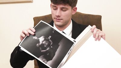 Felix Kamp guides Reece Scotts on a raw intergenerational fuck with his big cock & bare feet