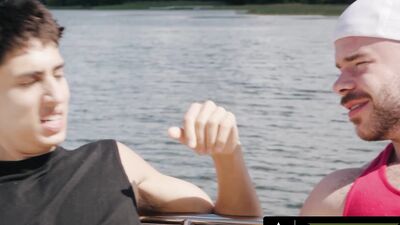 Angel Elias and Marcus McNeil take turns fuckinguddy afternoon on the boat