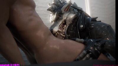 AznChubLuvr's return: A wild compilation of hot, hairy, and cum-filled animated threesome action!
