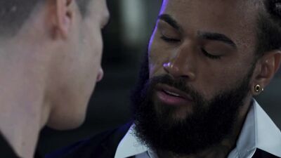 Watch Andy Rodrigues get his raw cock sucked by kinky babe, Bastian Karim