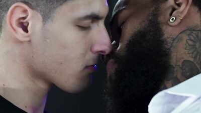 Watch Andy Rodrigues get his raw cock sucked by kinky babe, Bastian Karim