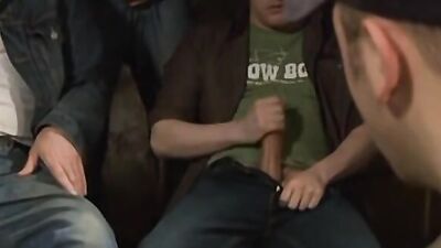 Kinky party turns into wild party with Greedy Allen Silver & Cam Kurtz worshiping Daddy's big dong