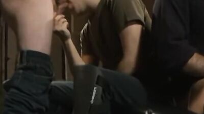 Kinky party turns into wild party with Greedy Allen Silver & Cam Kurtz worshiping Daddy's big dong