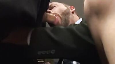 Watch as rich kelly enjoys a public threesome with her muscular daddy and his friend