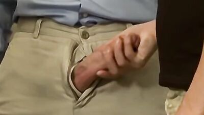 Watch as Josh Kole gets roughed up in a wild threesome with stunning guys