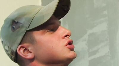 Watch these horny young boys pleasure each other in a sweaty threesome on a construction site