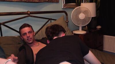 Young lads bareback & get their hairy-haired armpits pounded hard by a big cock