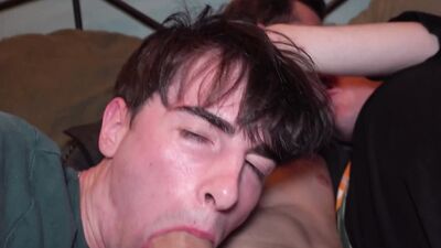 Young lads bareback & get their hairy-haired armpits pounded hard by a big cock