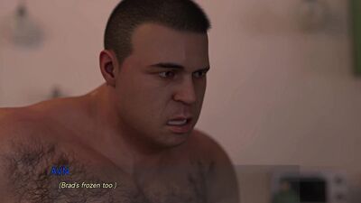 I gave hairy daddy with a huge cock a blowjob - chubby teen twinks