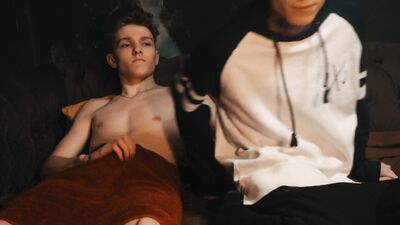 Young roommate enjoys anal sex & cum in mouth after wild threesome