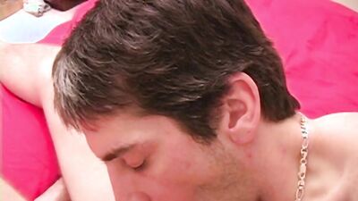 Canadian amateur sucks and jerks in the bathroom, with a homemade cumshot on her tits
