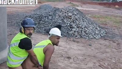 Watch these workers go wild and share their homemade lesbian fun in public