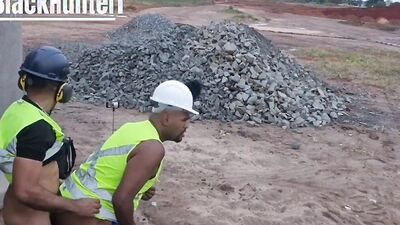 Watch these workers go wild and share their homemade lesbian fun in public