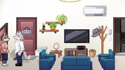 Interim: Yukemo shares house with Mick Route in a wild Tiger-Cubs cartoon