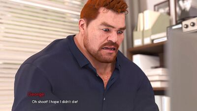My Hairy Gym Trainer gets dominated by a big dicked bear and begs for more