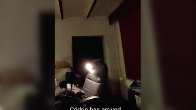 Florian and Cédric cum twice in my mouth in a wild group sex party