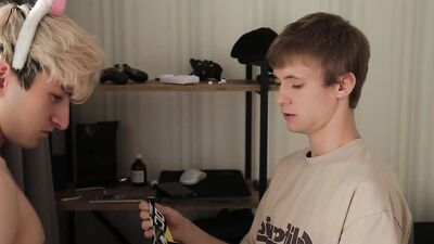 Max_Gen and his young friends Ethan and Max get turned on by a huge cock in a hot anal threesome