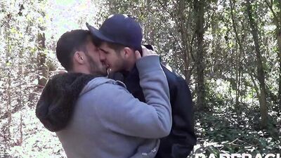 Brogan Reed's jock ass destroyed by Lance Matthews' raw bareback cock