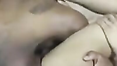 Young black babe deepthroats long black cock & takes it in the face