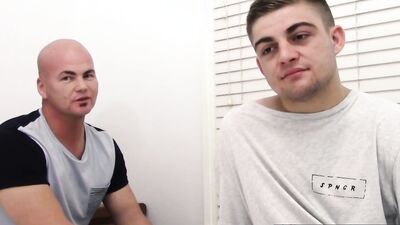 Colton, the Australian DILF, satisfies Dillons' insatiable ass with deep thrusts in hardcore casting
