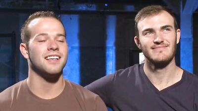 Watch Luke Adams, Christian Wilde, and their BDSM slave get whipped, restrained, and shot in 12 Days a Slave