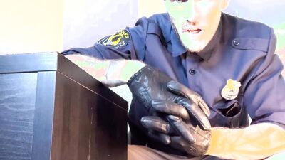 Christian Wilde dominates & fucks guard & his hairy interloper in a wild POV gangbang