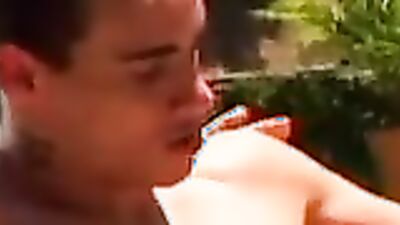Hot Latin and Latino men take turns in wild outdoor orgy with anal and condom play
