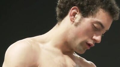 Jake Austin, Brandon & Hayden Russo take on a group of English babes in a tag team orgy
