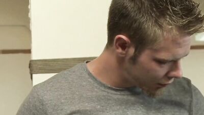 Steve Stiffer dominates & punishes his straight stud with rough bareback BDSM