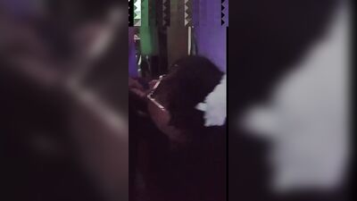 Watch me as I pleasure my man's BBC with my mouth and hands in a wild, nude gangbang
