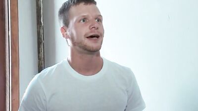 Van Darkholme, Brian, and Christian restrained and punished in a hardcore gangbang with cumshots, hooking, and blowjobs