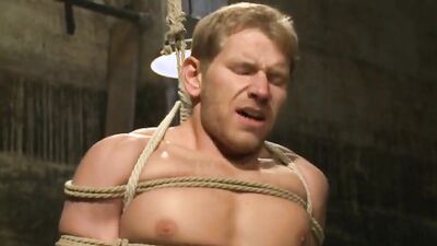 Van Darkholme and Alex Adams dominate and toy a helpless dock worker