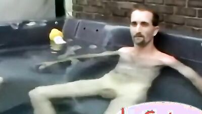 Watch Blaze take a hard bareback pounding in her big ass while Joe watches in delight