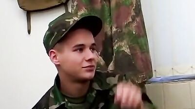 Vintage group sex with hung Army boys: Suck and fuck like kings!