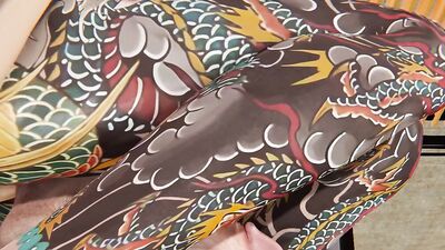 YaoiFemboy gets his tattooed body drilled by a twink in this wild cosplay sex tape