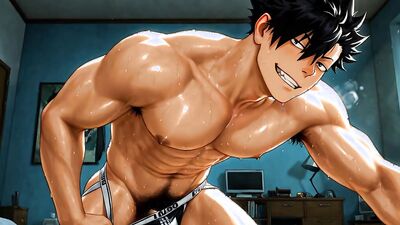Get ready for an uncensored hentai adventure with Tetsuro Kuroo & his hot Japanese girlfriend, Haikyuu Yaoi